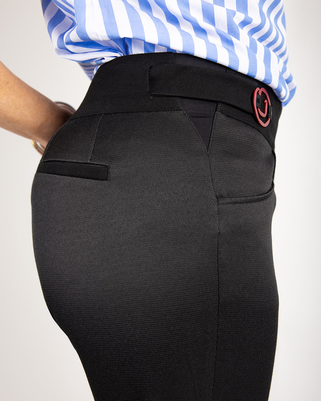 Pantalon flare noir - FREYJA