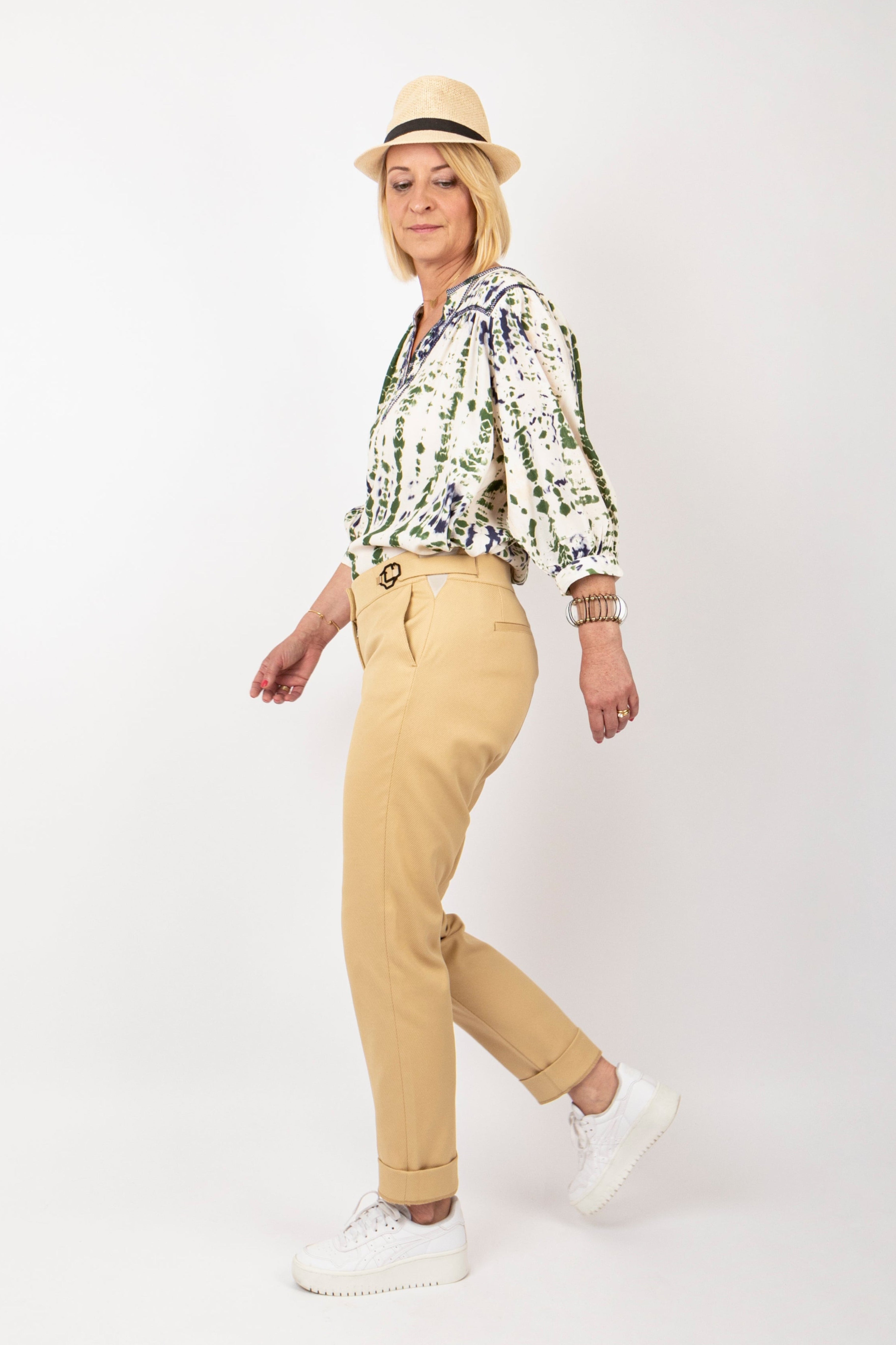 Pantalon Cyrène Sable