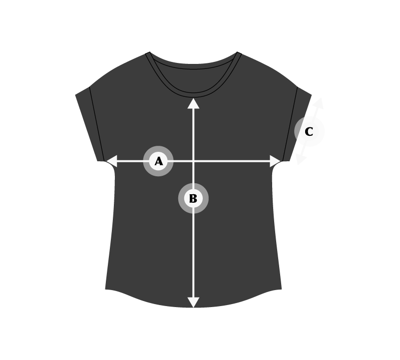 tuto de prise de mesure du top, T-shirt marylin de la marque ASUR