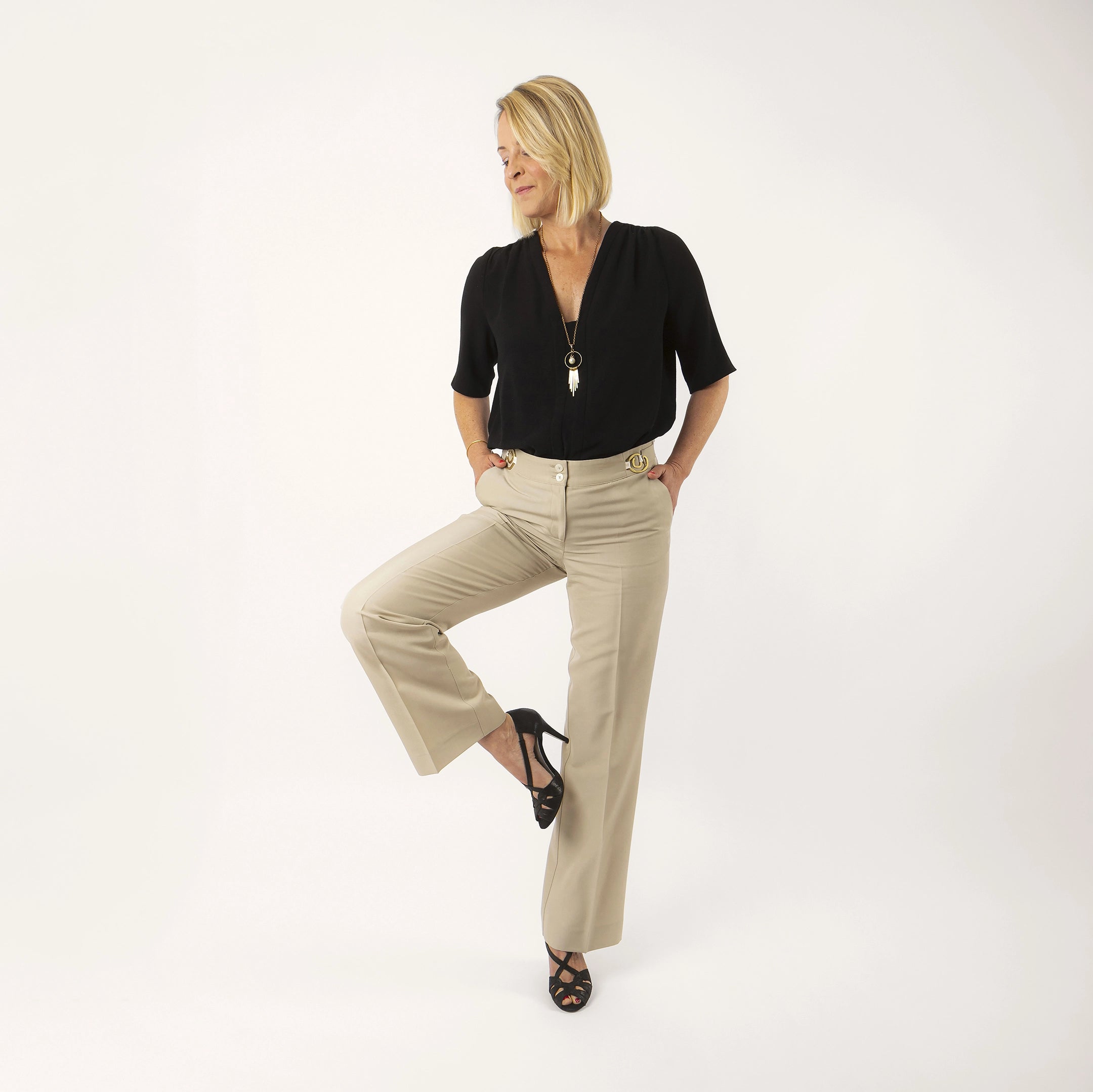 Pantalon Carmen Beige