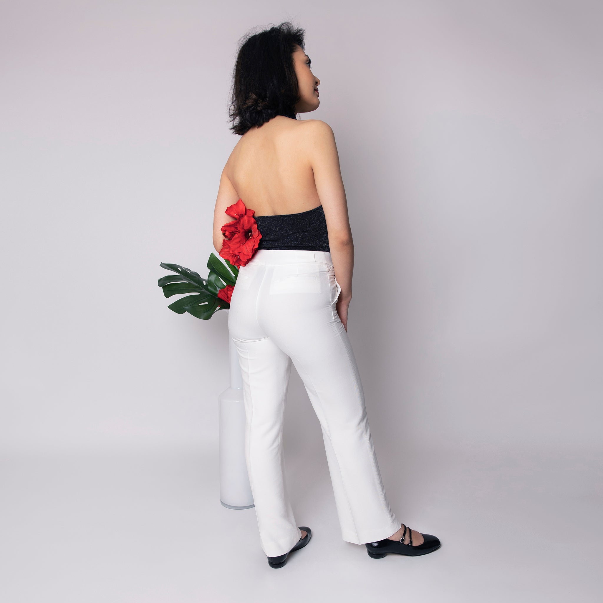 Pantalon Carmen Ivoire