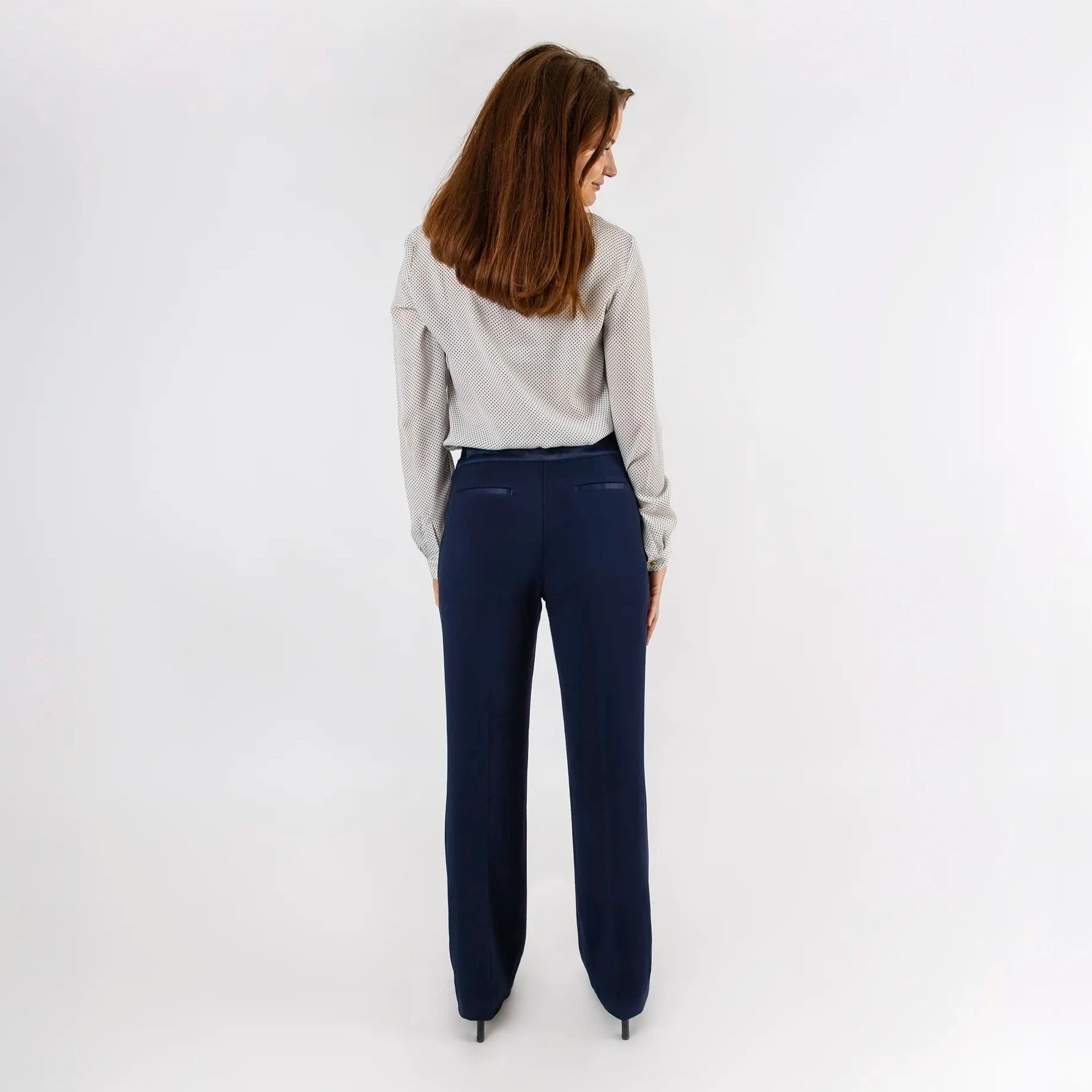 Pantalon Carmen Bleu Marine