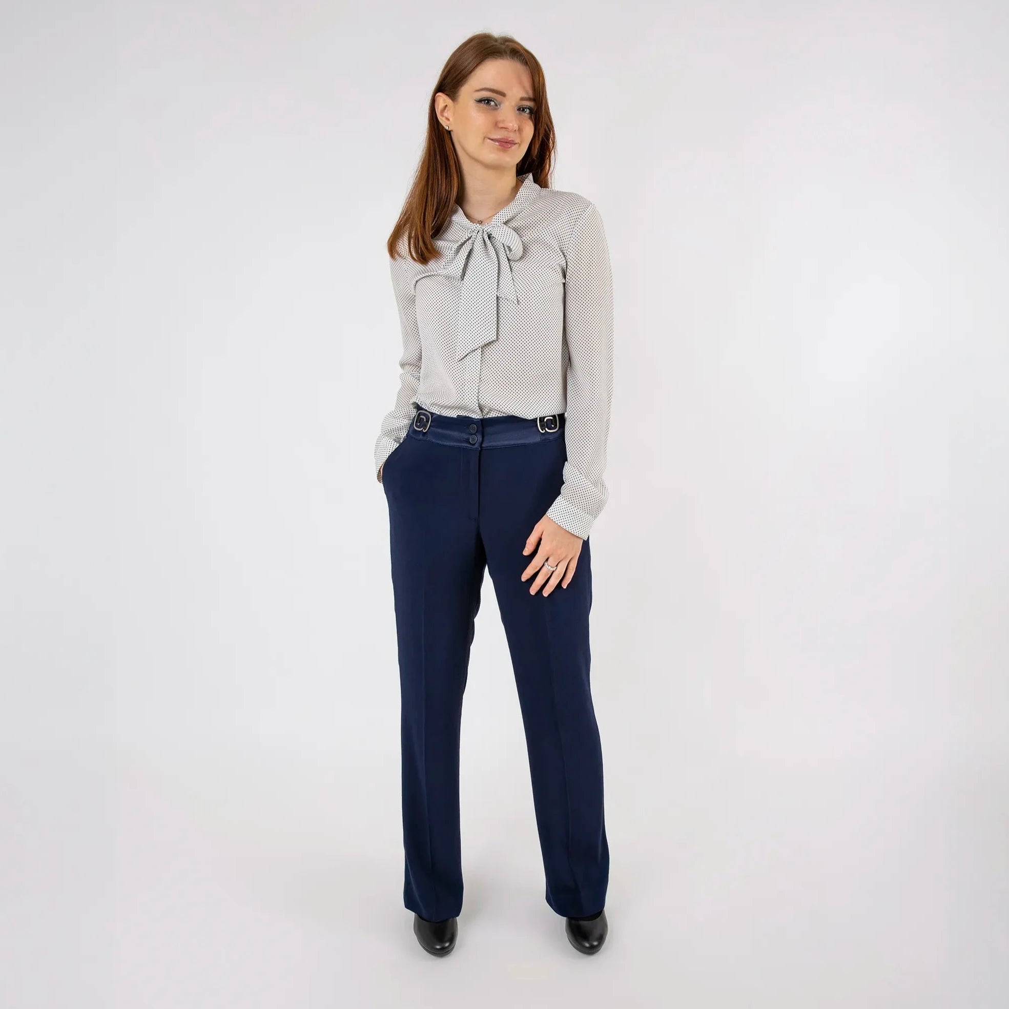 Pantalon Carmen Bleu Marine