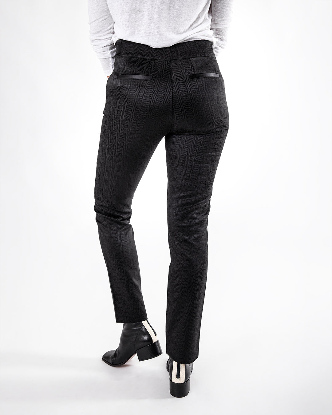 Pantalon cigarette chevron éclat - CYRÈNE
