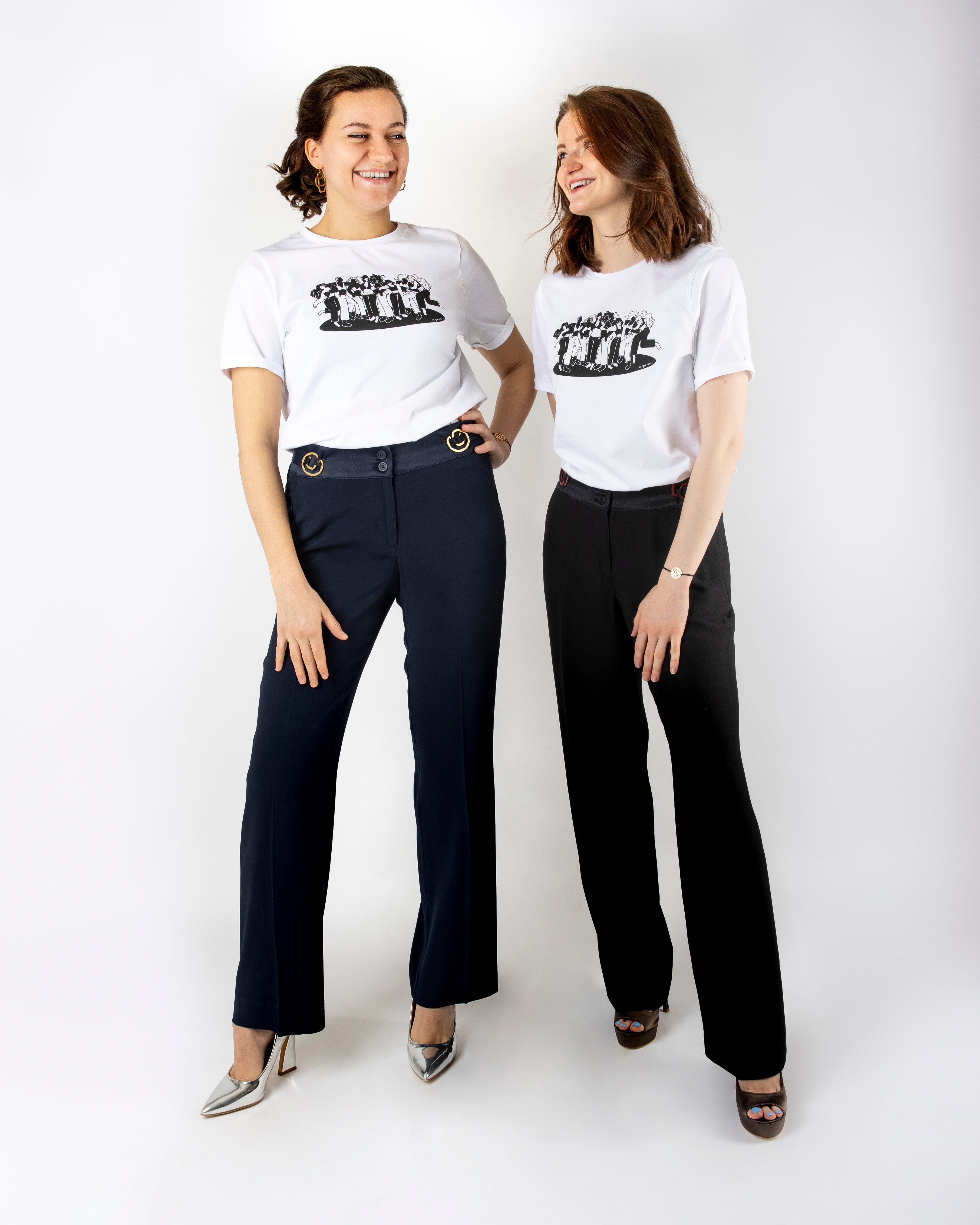 T-shirt blanc ASUR  As you are illustration Zoé Bourhis coton bio